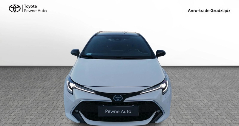 Toyota Corolla cena 105900 przebieg: 106365, rok produkcji 2019 z Grudziądz małe 172